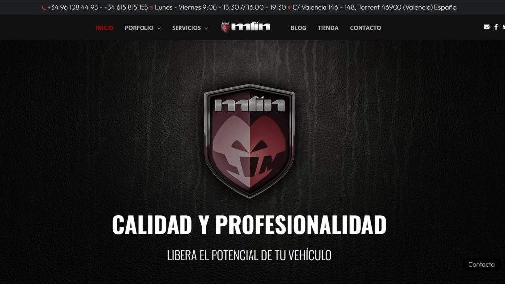 Mantenimiento web WordPress, Nosotros hemos creado Mlin