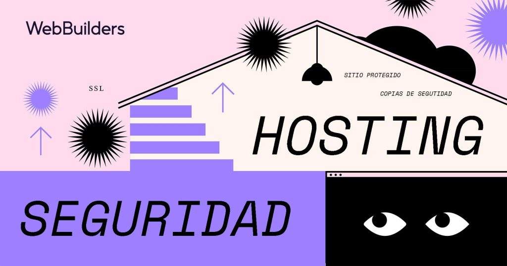 Imagen que muestra un diseño para la sección de hosting económico de Web Builders