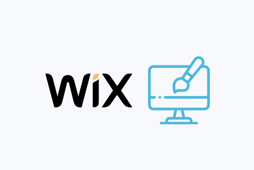 Imagen del logo de Wix, un sitio donde conseguir una web gratis con dominio