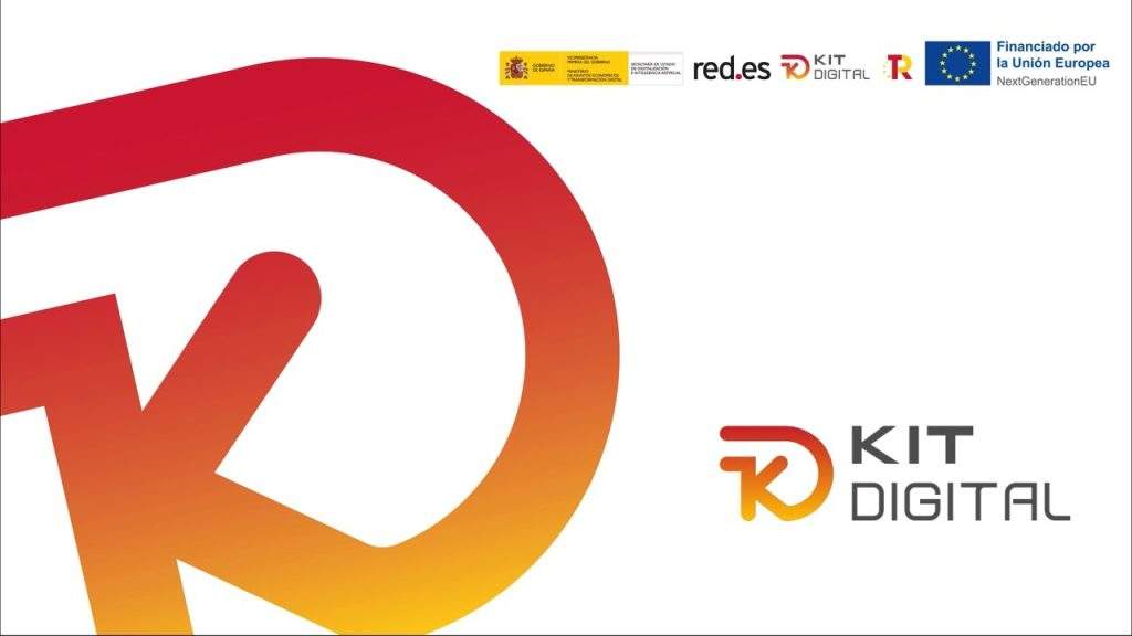 Imagen de Red.es sobre el Kit Digital, con logos.