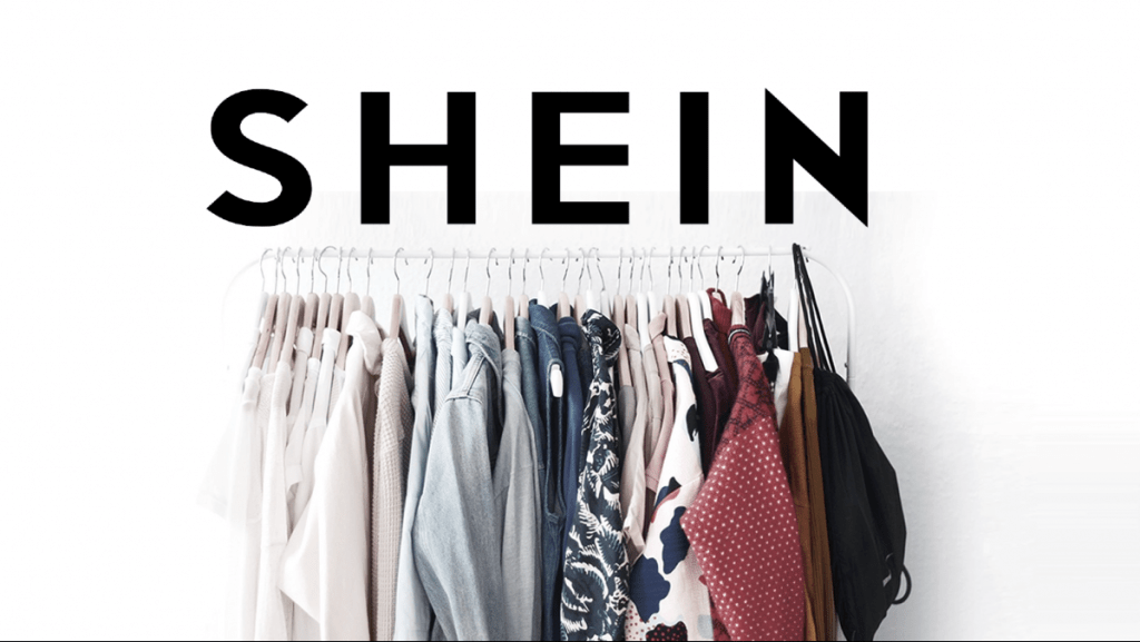 Una imagen del Shein, donde se puede ver diferentes prendas utilizadas para vender en mi tienda.