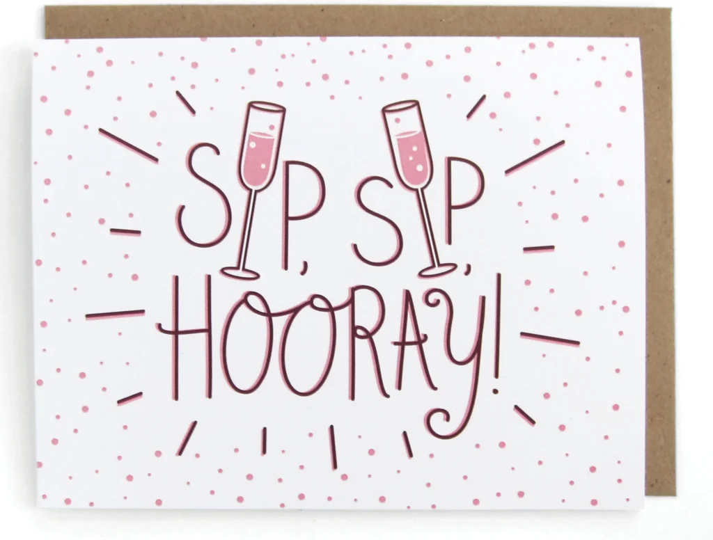 Una imagen de Sip Sip Hooray, sacada de Amazon.