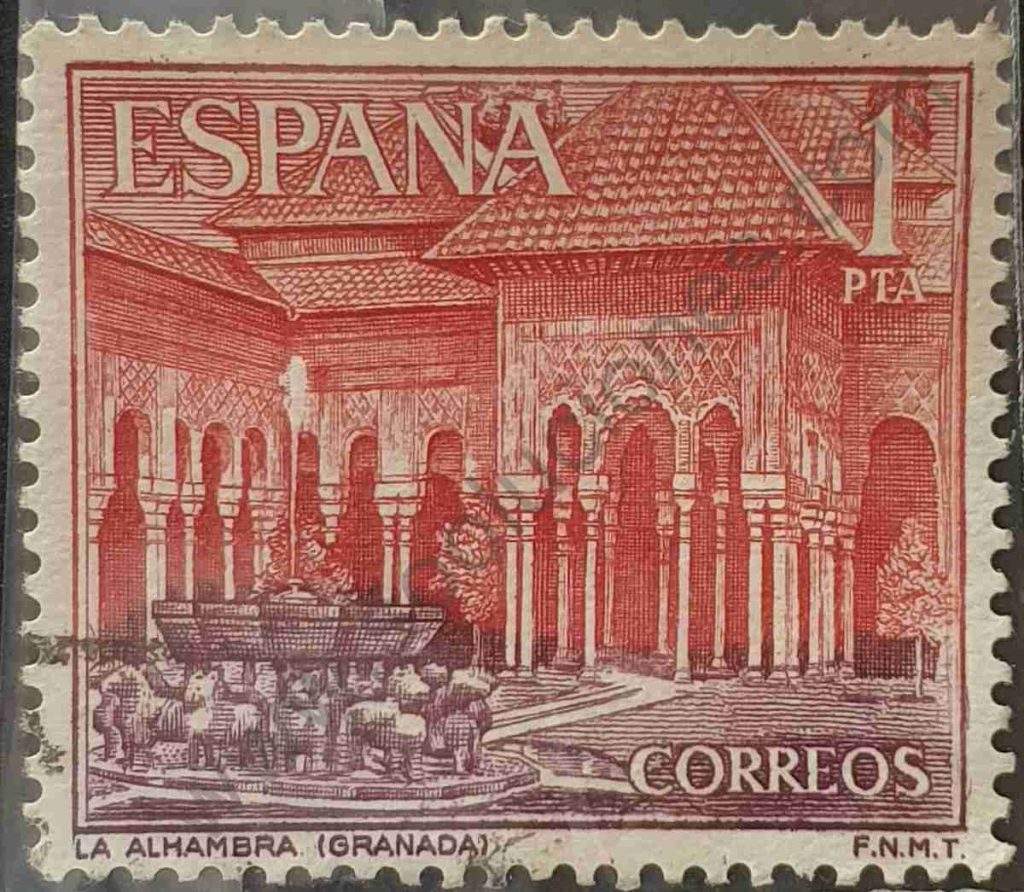 Sello de la Alhambra de 1938