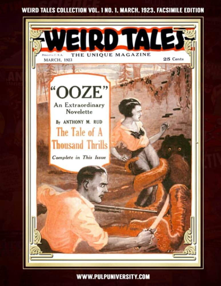 22. Weird Tales Volumen 1, Número 1 (1923)