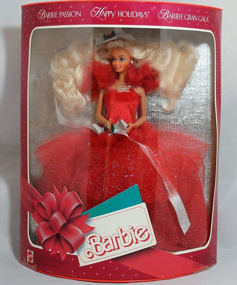 32. Muñeca Barbie "Holiday" de edición especial (1988)