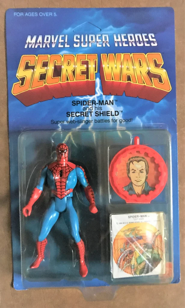 Figura de acción de Spider-Man de Secret Wars (1984)