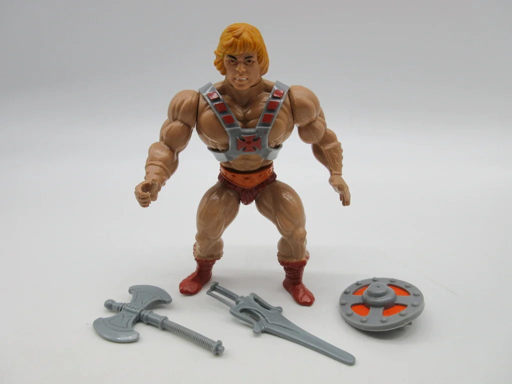 Figura de acción He-Man de Masters of the Universe (1982)