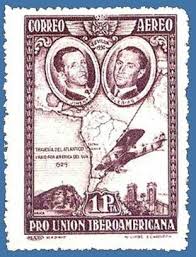 Sello de Aéreo con Error de Franqueo de 1930