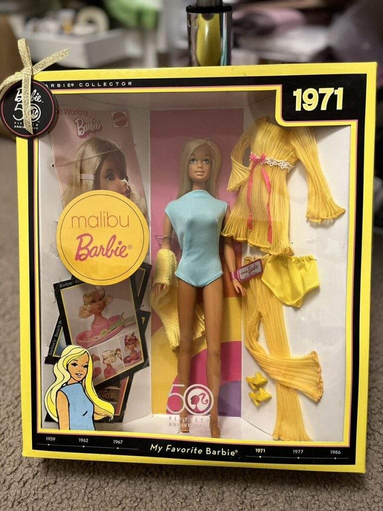 38. Muñeca Barbie "Malibu" (1971)
