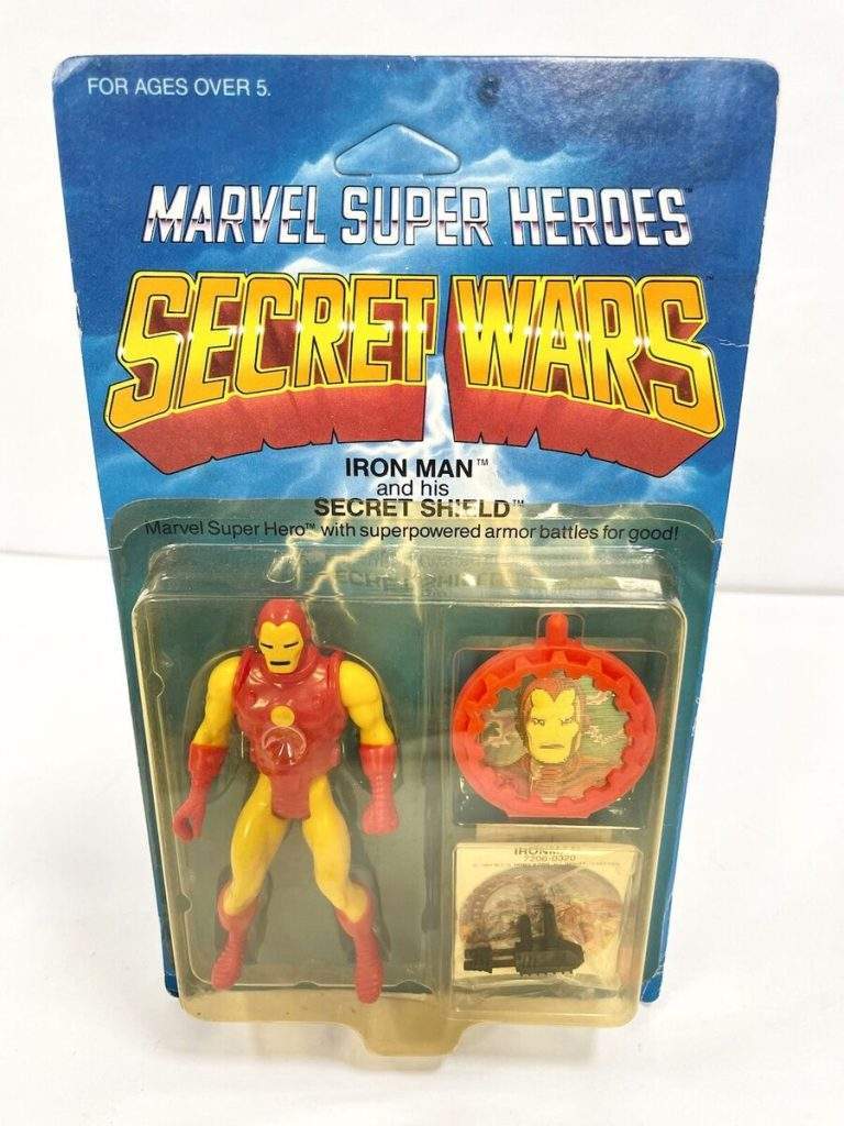 50. Figura de acción de Iron Man de Secret Wars (1984)